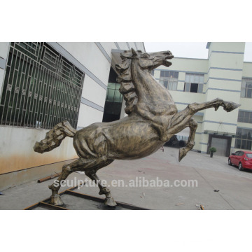 Modern Large Famous Arts Stainless steel Horse sculpture for outdoor decoration